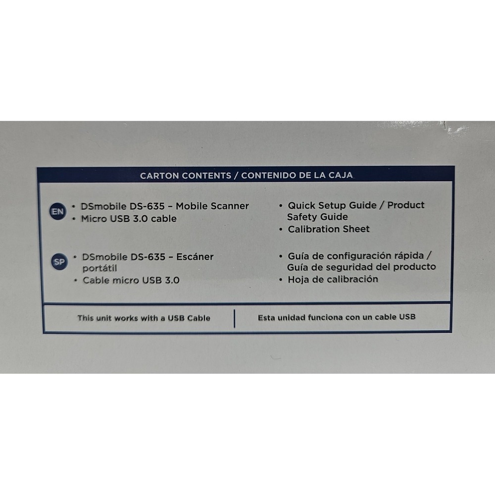 Brother DSmobile DS-635 Mobile Scanner, USB 3.0, Windows/MAC, NEW! - Picture 6 of 12